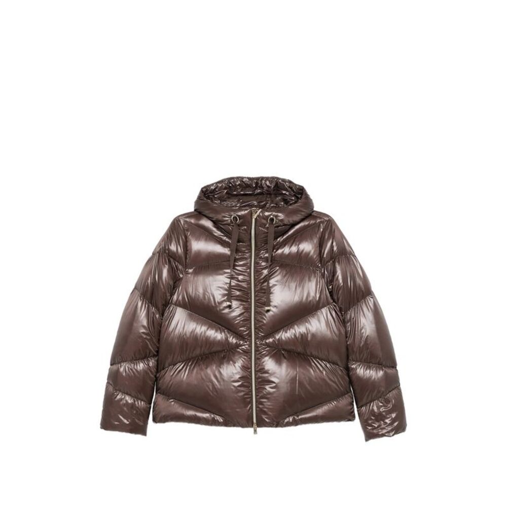 Herno Brown Jackets - Puffer Jackets Women